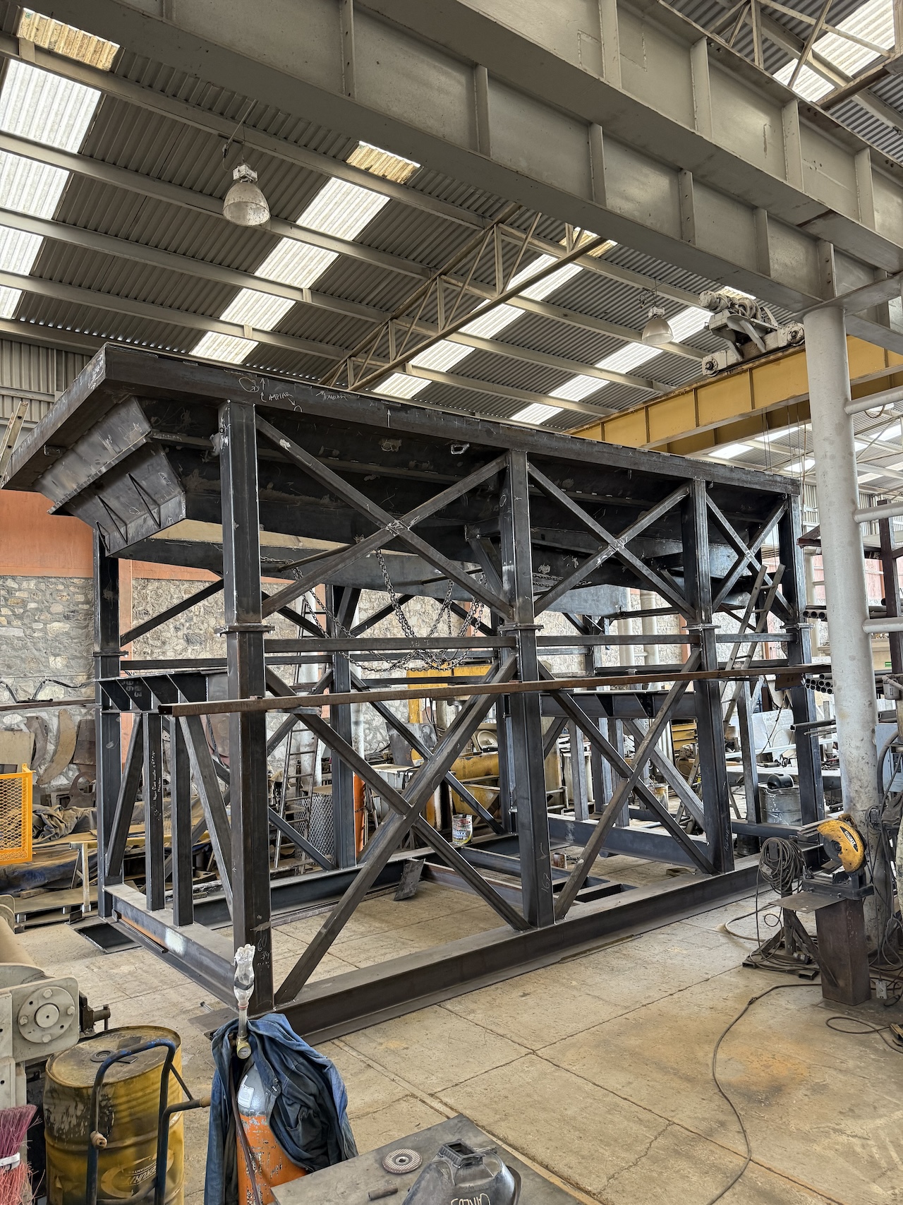 Skid y estructuras fijas